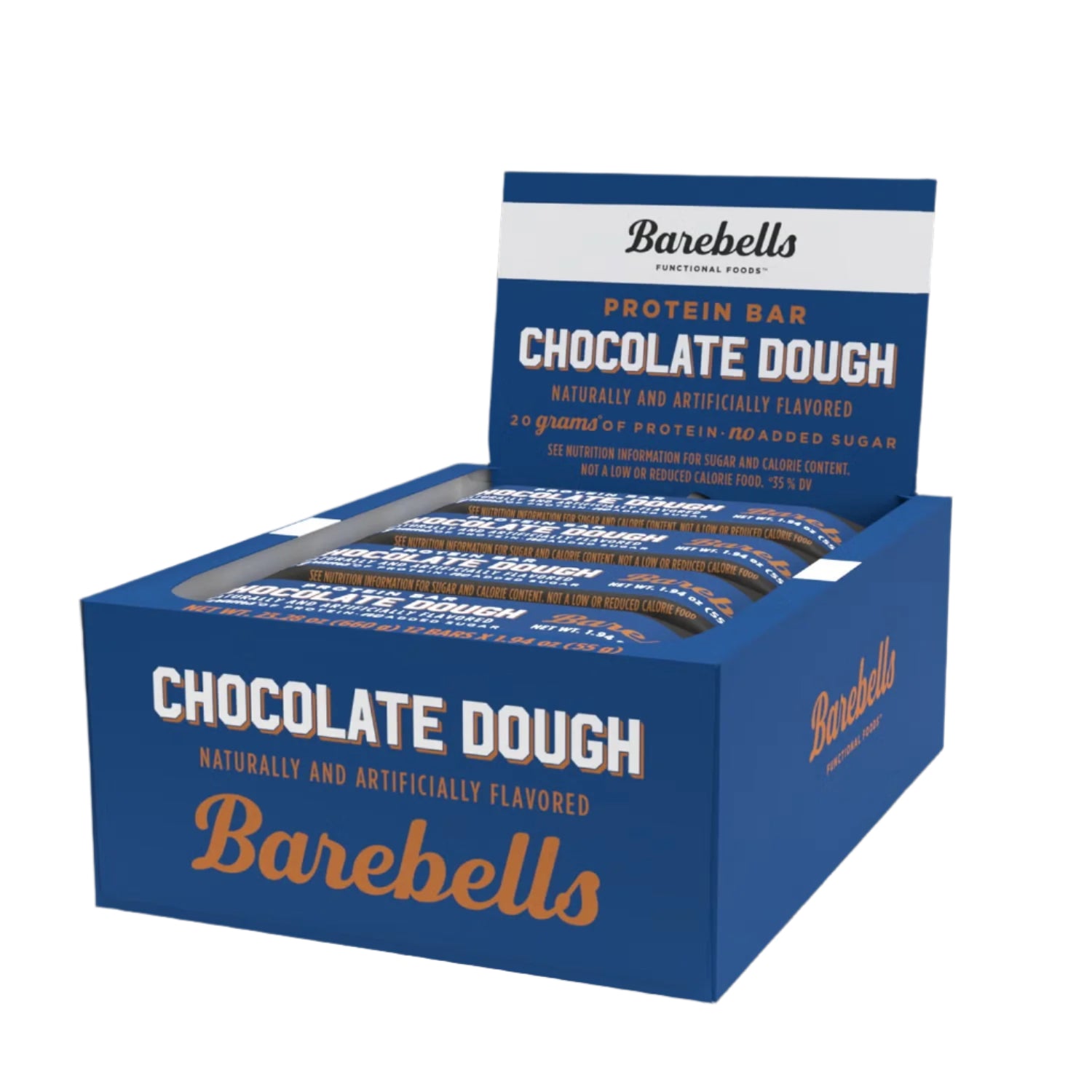 Protein Bar - Chocolate Dough - 12 Bars Protein Bar - Chocolate Dough - 12 Bars