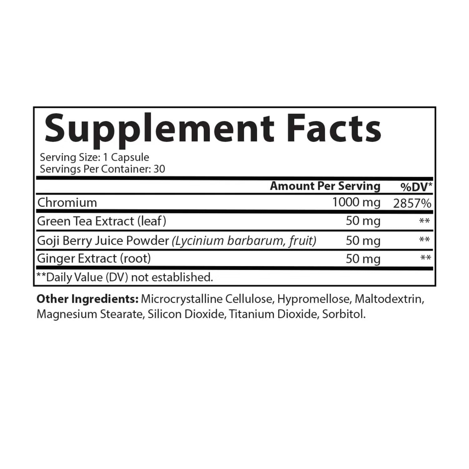 Curb the Crave with Green Tea Extract, Goji Berry and Ginger - 60 Capsules (30 Servings) Curb the Crave with Green Tea Extract, Goji Berry and Ginger - 60 Capsules (30 Servings)