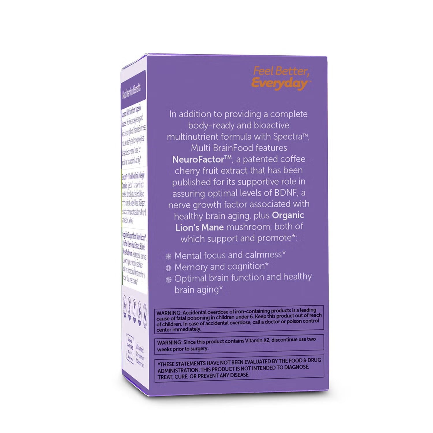 Multi Vitamin Brainfood - 60 Capsules (30 Servings) Multi Vitamin Brainfood - 60 Capsules (30 Servings)