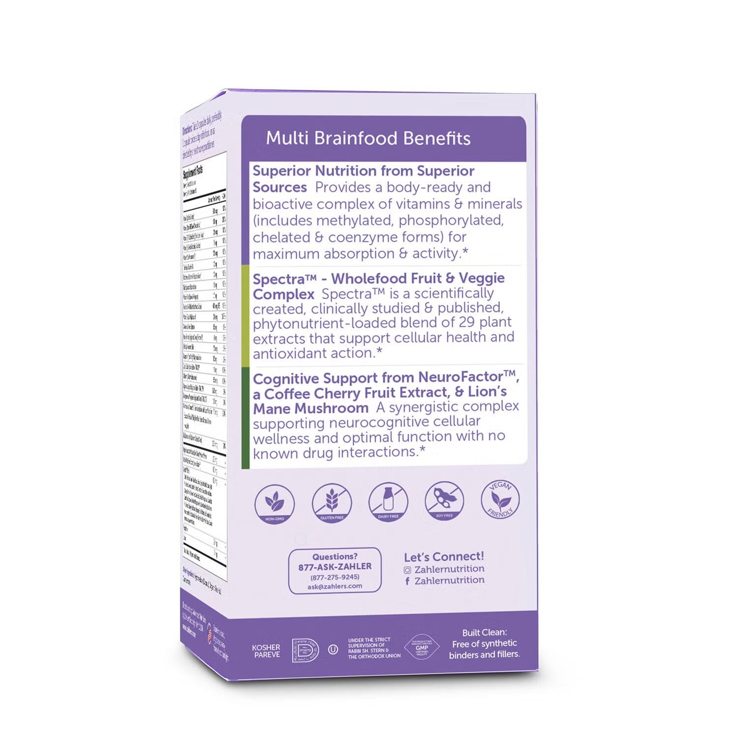 Multi Vitamin Brainfood - 60 Capsules (30 Servings) Multi Vitamin Brainfood - 60 Capsules (30 Servings)