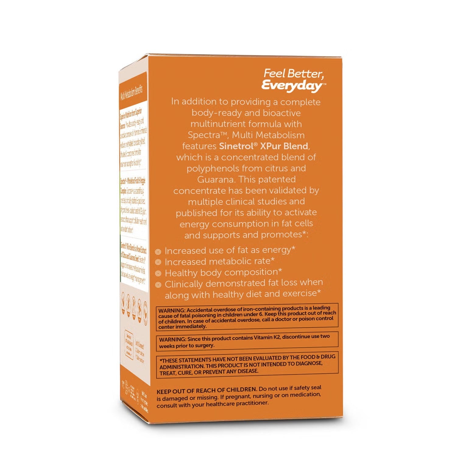 Multi Vitamin + Weight Management Support with Sinetrol™ - 60 Capsules (30 Servings) Multi Vitamin + Weight Management Support with Sinetrol™ - 60 Capsules (30 Servings)