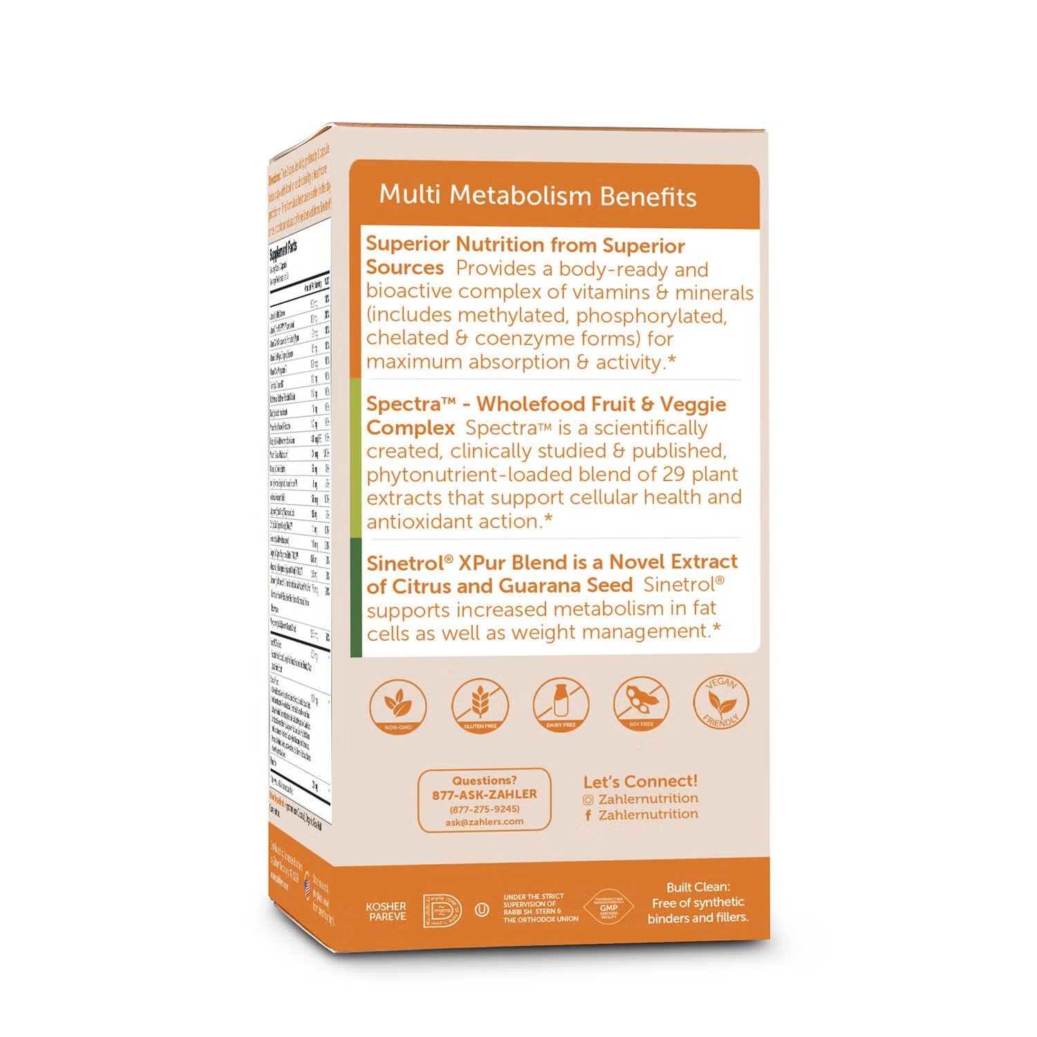 Multi Vitamin + Weight Management Support with Sinetrol™ - 60 Capsules (30 Servings) Multi Vitamin + Weight Management Support with Sinetrol™ - 60 Capsules (30 Servings)