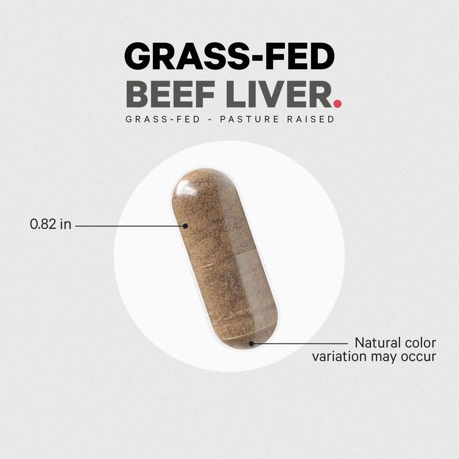 Grass-Fed Beef Liver - 180 Capsules (60 Servings) Grass-Fed Beef Liver - 180 Capsules (60 Servings)