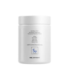 SBO Probiotic+ 50 Billion CFU & Prebiotics - Vegan Digestion Supplement - 90 Capsules (45 Servings)