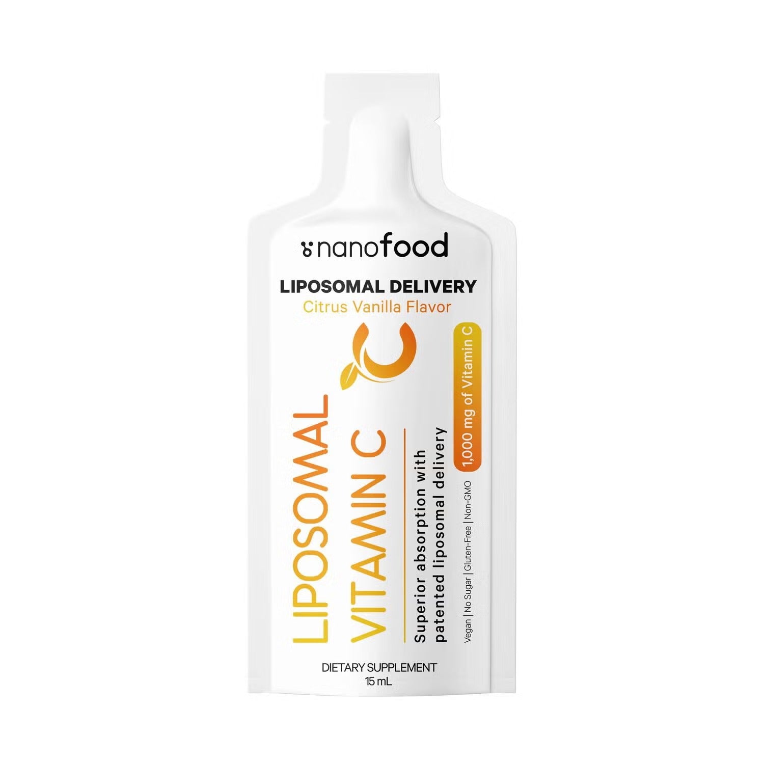 Liposomal Vitamin C Sachet - Citrus Vanilla - 32 Pouches (32 Servings) Liposomal Vitamin C Sachet - Citrus Vanilla - 32 Pouches (32 Servings)