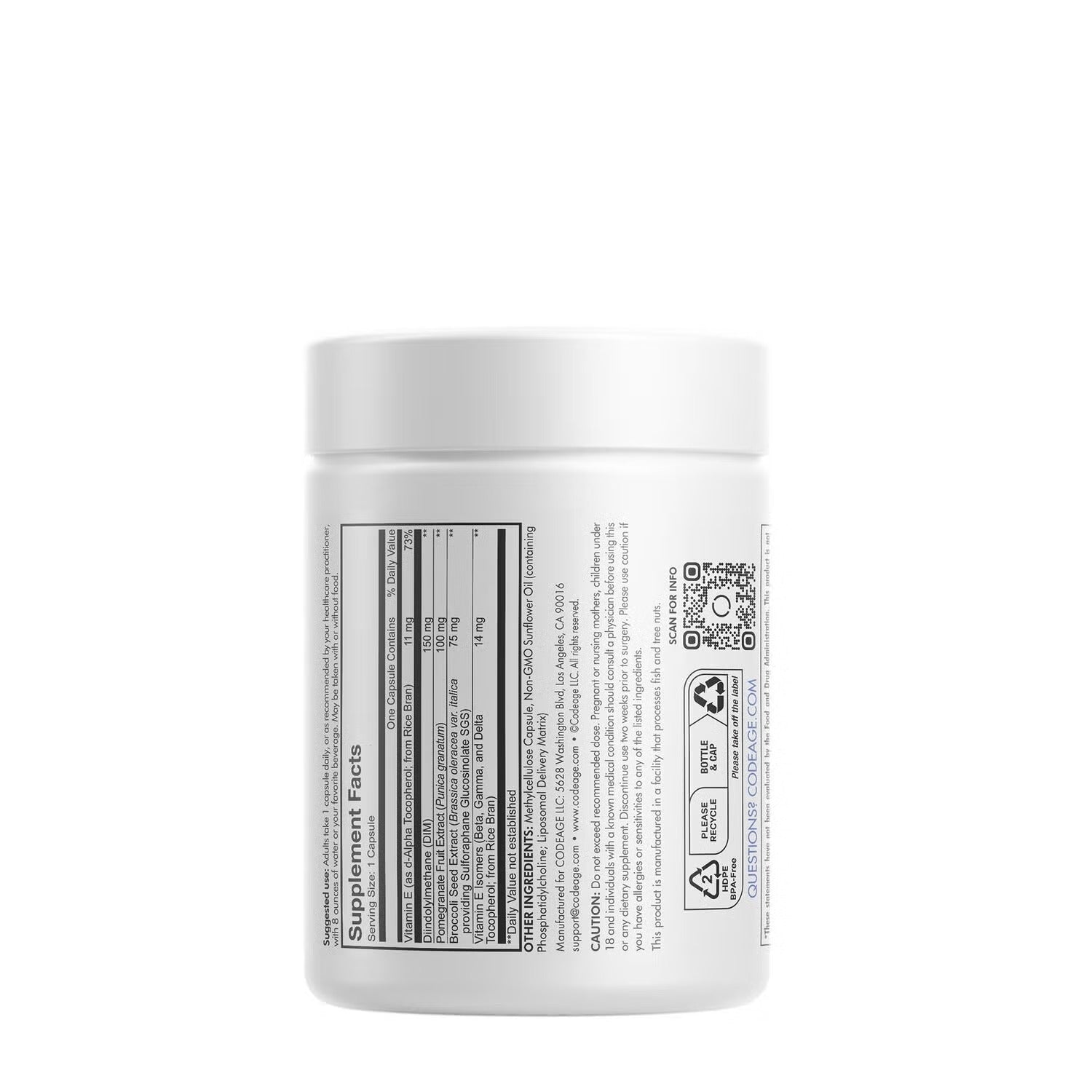 Liposomal Dim E+ - 120 Capsules (120 Servings) Liposomal Dim E+ - 120 Capsules (120 Servings)