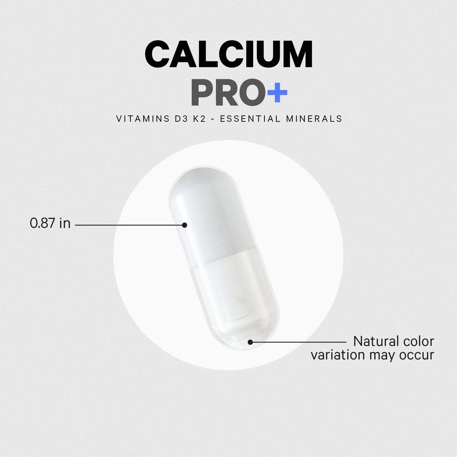 Calcium Pro+ - 120 Capsules (120 Servings) Calcium Pro+ - 120 Capsules (120 Servings)