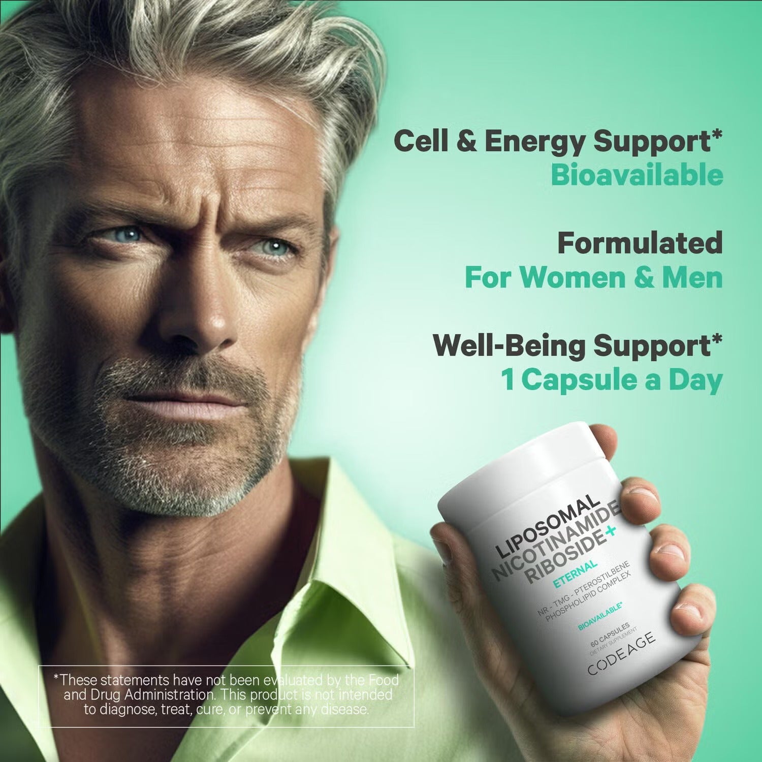 Liposomal Nicotinamide Riboside+ - 60 Capsules (60 Servings) Liposomal Nicotinamide Riboside+ - 60 Capsules (60 Servings)