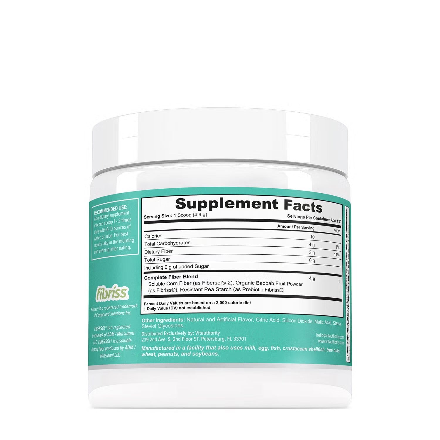 Fiber Fix - Crisp Apple - 5.6 oz. (30 Servings) Fiber Fix - Crisp Apple - 5.6 oz. (30 Servings)