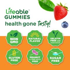 Sugar Free Prebiotic Fiber - 60 Gummies (30 Servings)