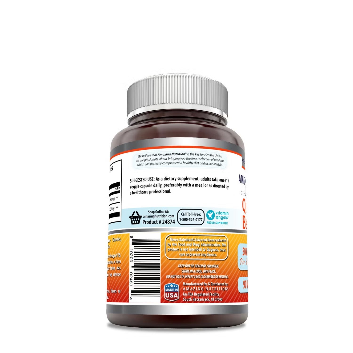Quercetin Berberine 500mg - 90 Capsules (90 Servings) Quercetin Berberine 500mg - 90 Capsules (90 Servings)