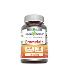 Bromelain 500mg - 120 Tablets (120 Servings)