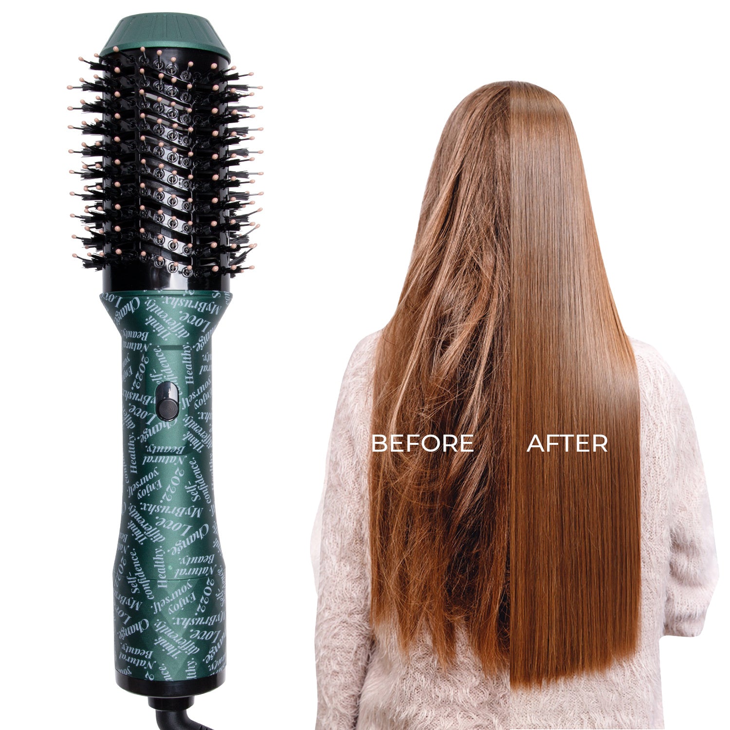 Hair Dryer Brush, Hot Air Brush With Enhanced Barrel, Blow Dryer Brush And Styler Volumize In One, Hair Dryer Multifunctional Ceramic Tourmaline Negative Ion Hot Air Styling Brush For Women Hair Dryer Brush, Hot Air Brush With Enhanced Barrel, Blow Dryer Brush And Styler Volumize In One, Hair Dryer Multifunctional Ceramic Tourmaline Negative Ion Hot Air Styling Brush For Women