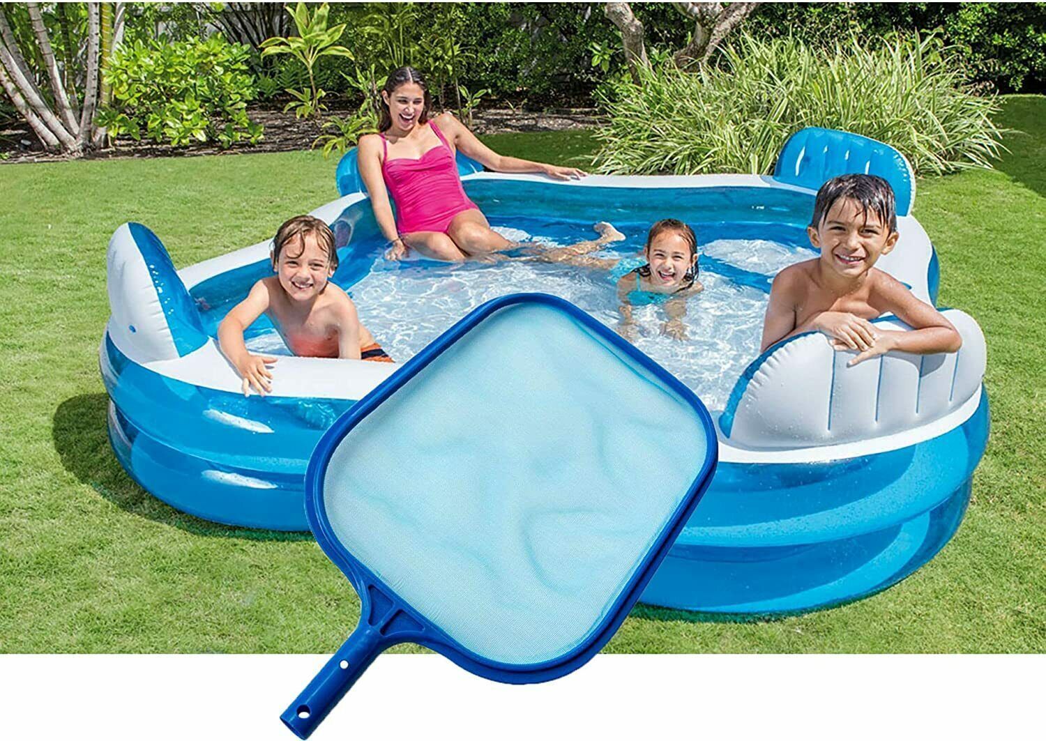 Pool Spa Hot Tub Pond Fountain Leaf Skimmer Rake Net For Removing Leaf, Debris, Pool Spa Hot Tub Pond Fountain Leaf Skimmer Rake Net For Removing Leaf, Debris,