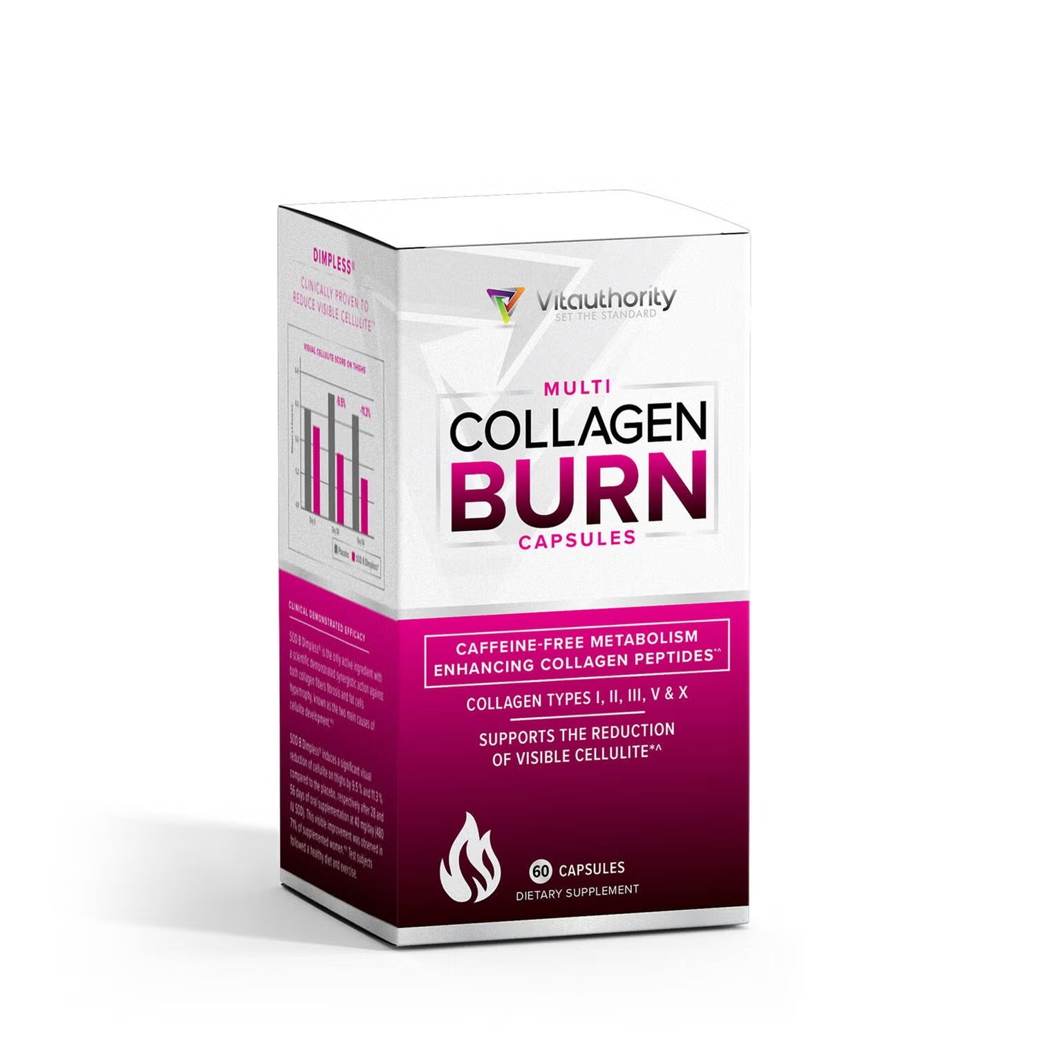 Multi Collagen Burn - 60 Capsules (20 Servings) Multi Collagen Burn - 60 Capsules (20 Servings)