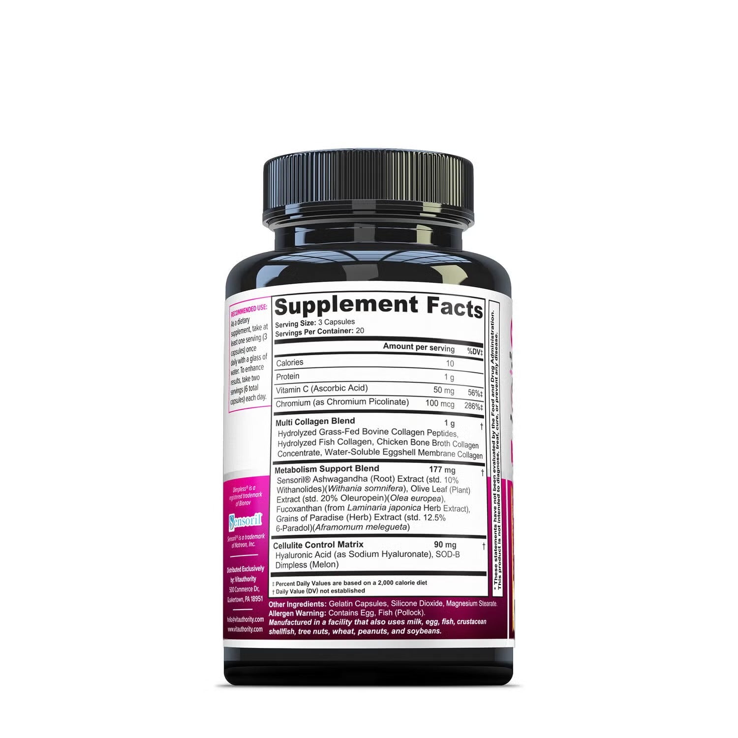 Multi Collagen Burn - 60 Capsules (20 Servings) Multi Collagen Burn - 60 Capsules (20 Servings)