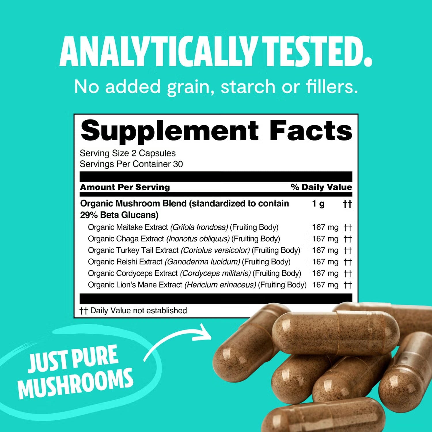 Ultimate Mushroom Complex - 60 Capsules (30 Servings) Ultimate Mushroom Complex - 60 Capsules (30 Servings)