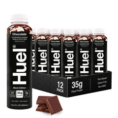 Black Edition RTD High-Protein Meal - Chocolate - 16.9 fl oz (12 Bottles)