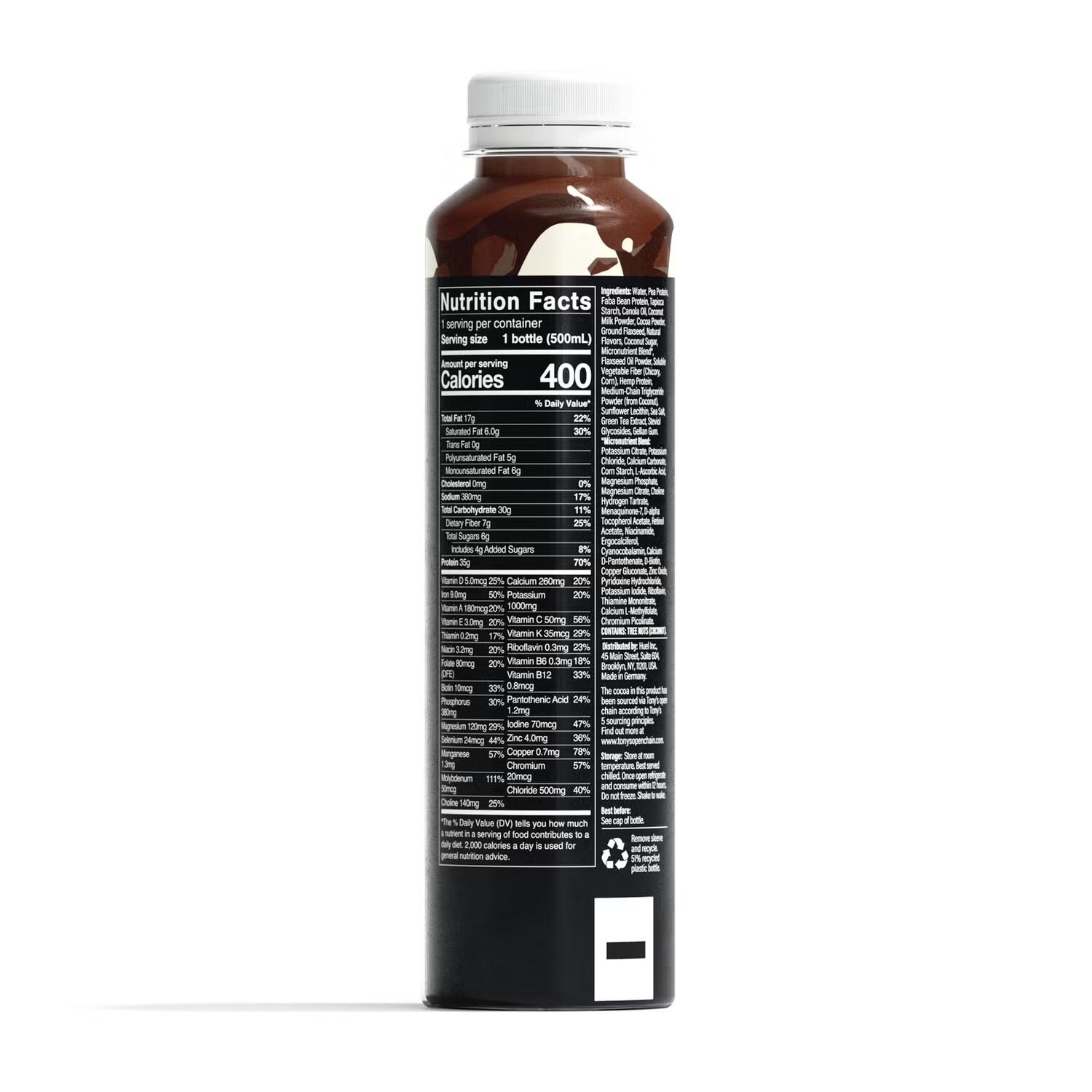 Black Edition RTD High-Protein Meal - Chocolate - 16.9 fl oz (12 Bottles) Black Edition RTD High-Protein Meal - Chocolate - 16.9 fl oz (12 Bottles)