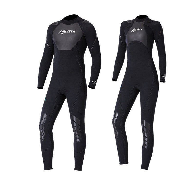 1.5MM One-piece Warm And Cold Long-sleeved Snorkeling Surfing Sunscreen Jellyfish Swimsuit 1.5MM One-piece Warm And Cold Long-sleeved Snorkeling Surfing Sunscreen Jellyfish Swimsuit