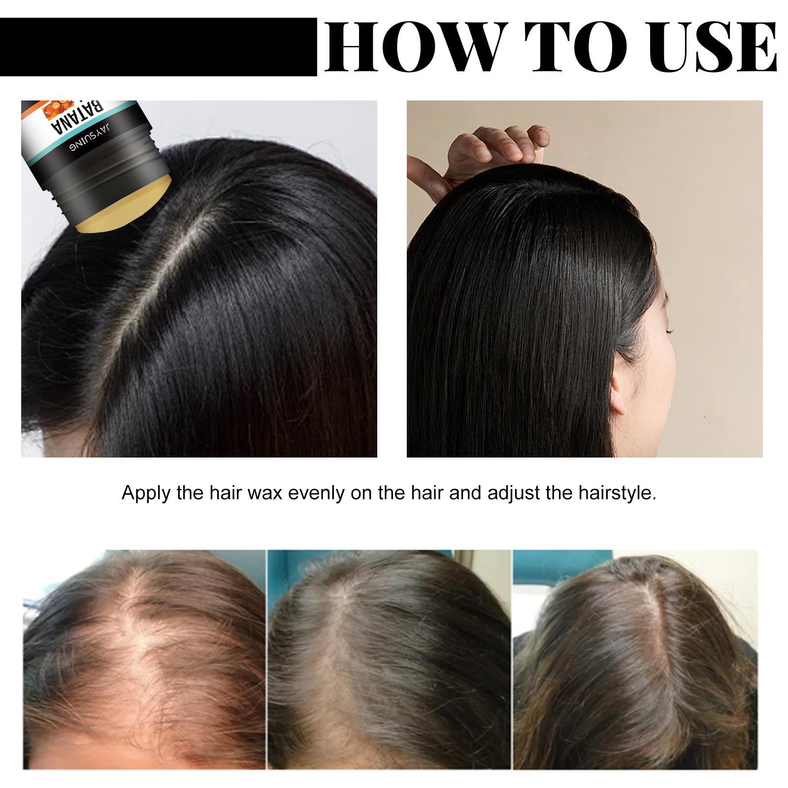Batania Hair Wax Stick With Batana Oil - Nourishing & Long-Lasting Hold, Styling For Flyaways, Adds Volume And Natural Shine, 75g Gel Haircare Batania Hair Wax Stick With Batana Oil - Nourishing & Long-Lasting Hold, Styling For Flyaways, Adds Volume And Natural Shine, 75g Gel Haircare