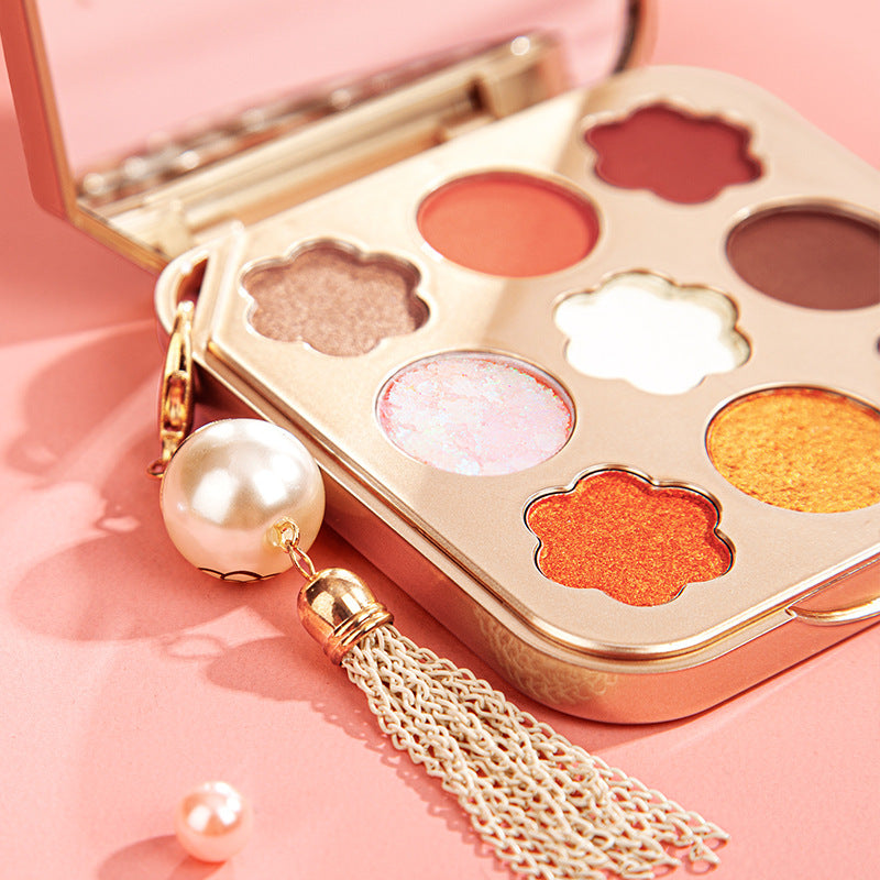 Nine Colors Matte Pearlescent Waterproof Long Lasting Star Bright Diamond Eyeshadow Palette Nine Colors Matte Pearlescent Waterproof Long Lasting Star Bright Diamond Eyeshadow Palette