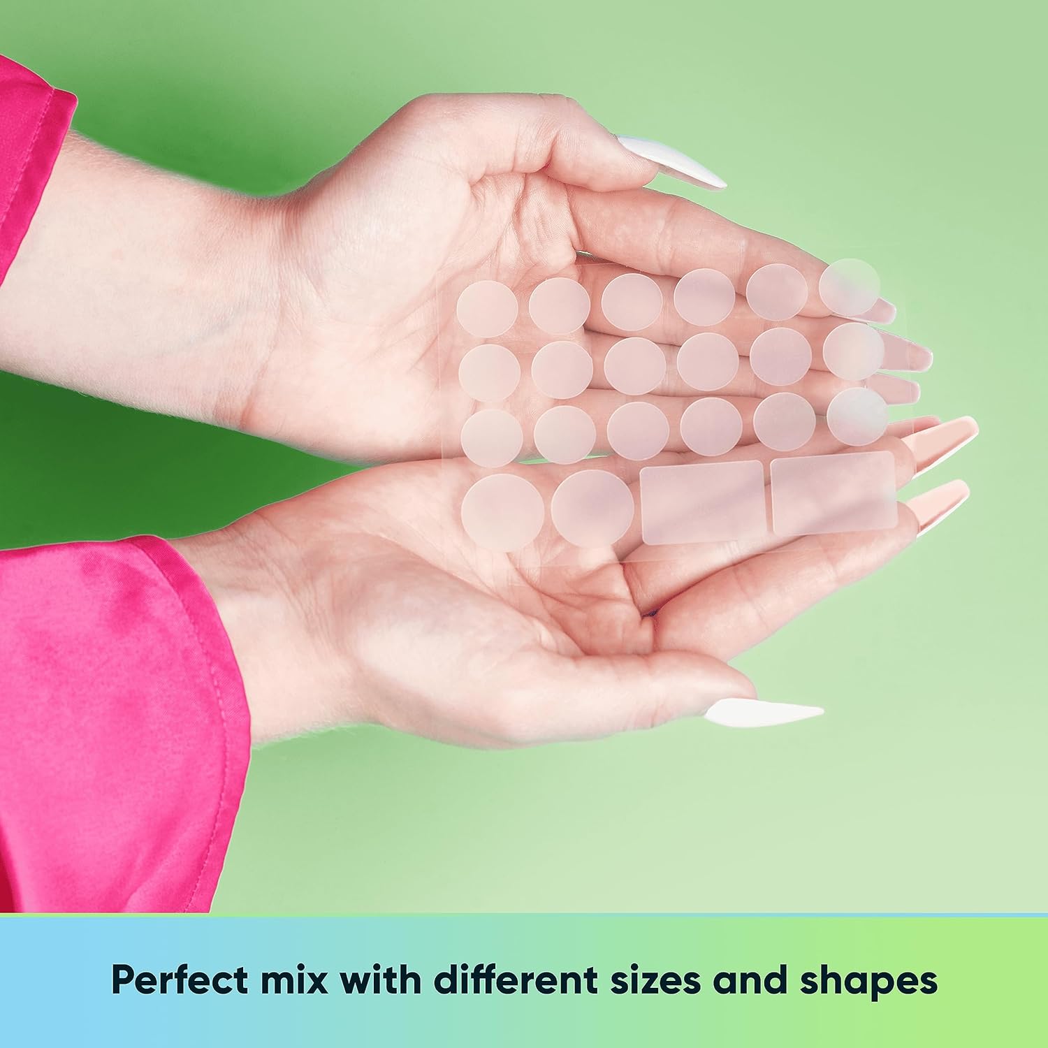Pimple Patches for Face with Tea Tree Oil 132 pcs. Hydrocolloid Acne Pimple Patches. Blemish Patches, Acne Dots, Pimple Stickers, Acne Patch and Pimple Patch Pimple Patches for Face with Tea Tree Oil 132 pcs. Hydrocolloid Acne Pimple Patches. Blemish Patches, Acne Dots, Pimple Stickers, Acne Patch and Pimple Patch
