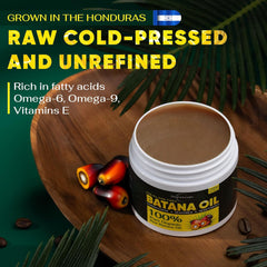 Batana Oil for hair Growth - Dr. Sebi-inspired 100% Pure & Organic Raw Batana Oil Prevent Hair Loss, Promotes Hair thickness for Men & Women - 5.29 oz
