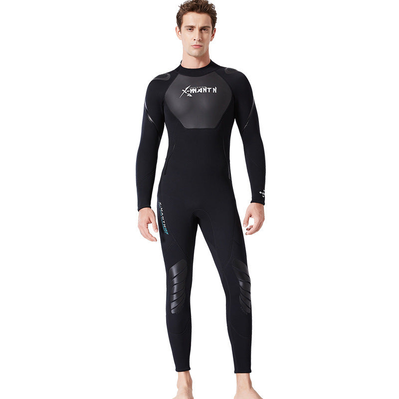 1.5MM One-piece Warm And Cold Long-sleeved Snorkeling Surfing Sunscreen Jellyfish Swimsuit 1.5MM One-piece Warm And Cold Long-sleeved Snorkeling Surfing Sunscreen Jellyfish Swimsuit