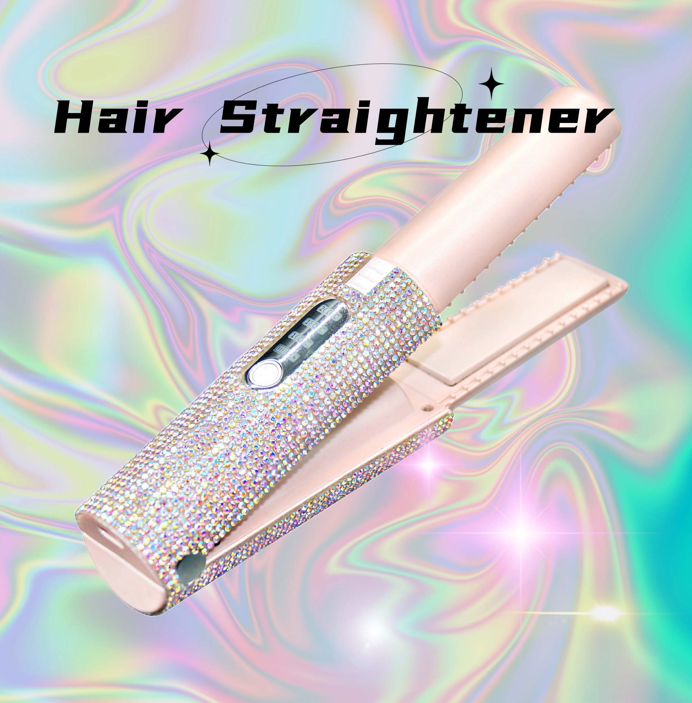 2-In-1 Electric USB Hair Straightening Brush Straightener Brush Multifunctional Comb Straightening Styler Hair Curler 2-In-1 Electric USB Hair Straightening Brush Straightener Brush Multifunctional Comb Straightening Styler Hair Curler
