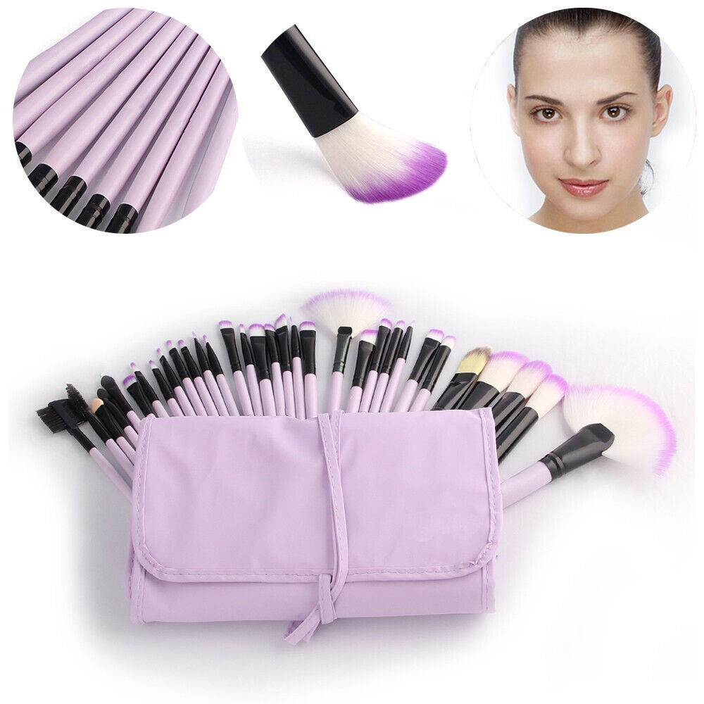 32Pcs Makeup Brushes Pouch Set Blending Powder Puff Professional Cosmetics Tools 32Pcs Makeup Brushes Pouch Set Blending Powder Puff Professional Cosmetics Tools