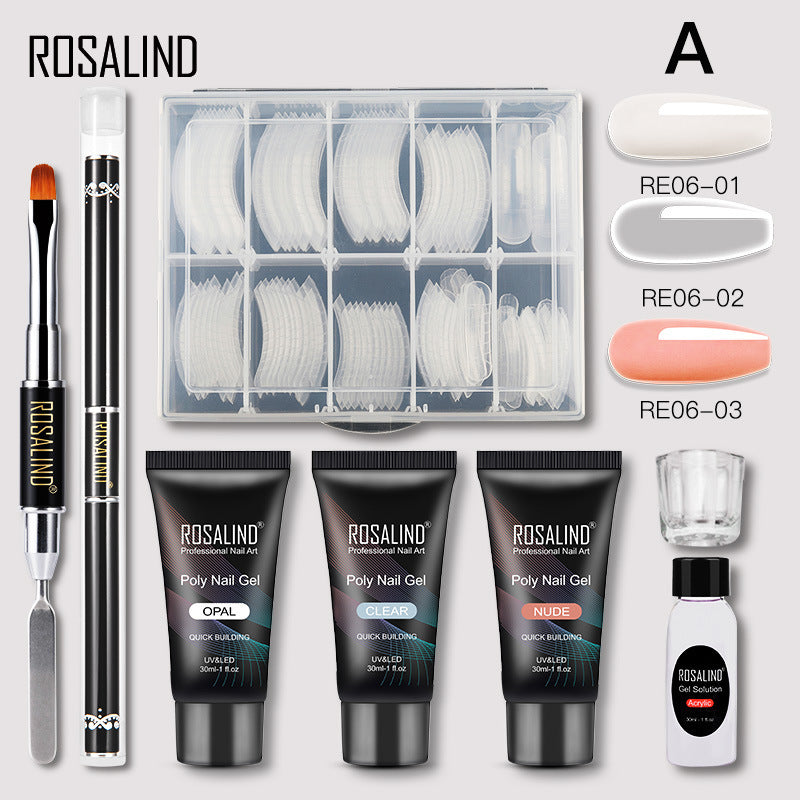 Nail Art Modeling Quick Extension Liquid Gel Nail 30ML Extension Glue Tool Set 3pcs Nail Art Modeling Quick Extension Liquid Gel Nail 30ML Extension Glue Tool Set 3pcs