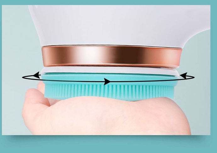 Electric Bath Brush Silicone Back Scrubber USB Rechargeable 2 Speeds Rotating Shower Brush Spa Waterproof Body Cleaning Brush Electric Bath Brush Silicone Back Scrubber USB Rechargeable 2 Speeds Rotating Shower Brush Spa Waterproof Body Cleaning Brush