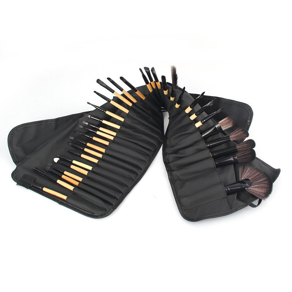 32Pcs Makeup Brushes Pouch Set Blending Powder Puff Professional Cosmetics Tools 32Pcs Makeup Brushes Pouch Set Blending Powder Puff Professional Cosmetics Tools