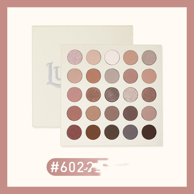 Cream Eye Ling 25 Color Eyeshadow Beads Matte Earth Milk Tea Large Pan Eyeshadow Palette Cream Eye Ling 25 Color Eyeshadow Beads Matte Earth Milk Tea Large Pan Eyeshadow Palette