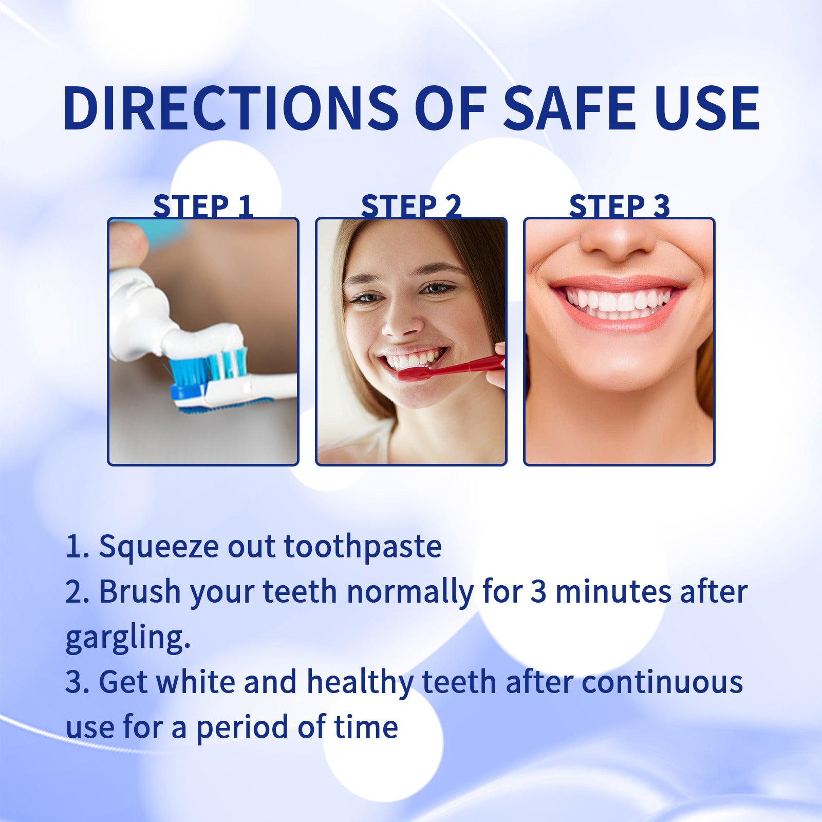 Anticavity Toothpaste Oral Cleaning Yellow Tooth Decay Tooth Care Gum Fixation Tooth Care Breath Anticavity Toothpaste Oral Cleaning Yellow Tooth Decay Tooth Care Gum Fixation Tooth Care Breath