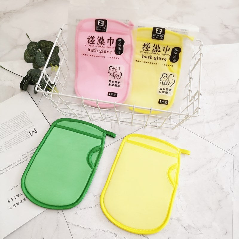 Shower Glove Spa Exfoliator Two-sided Bath Glove Body Cleaning Scrub Mitt Rub Dead Skin Removal Bathroom Shower Glove Spa Exfoliator Two-sided Bath Glove Body Cleaning Scrub Mitt Rub Dead Skin Removal Bathroom