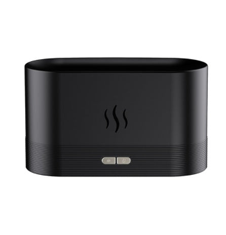 Aroma Diffuser With Flame Light Mist Humidifier Aromatherapy Diffuser With Waterless Auto-Off Protection For Spa Home Yoga Office Aroma Diffuser With Flame Light Mist Humidifier Aromatherapy Diffuser With Waterless Auto-Off Protection For Spa Home Yoga Office