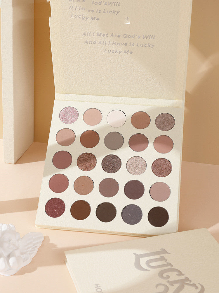 Cream Eye Ling 25 Color Eyeshadow Beads Matte Earth Milk Tea Large Pan Eyeshadow Palette Cream Eye Ling 25 Color Eyeshadow Beads Matte Earth Milk Tea Large Pan Eyeshadow Palette