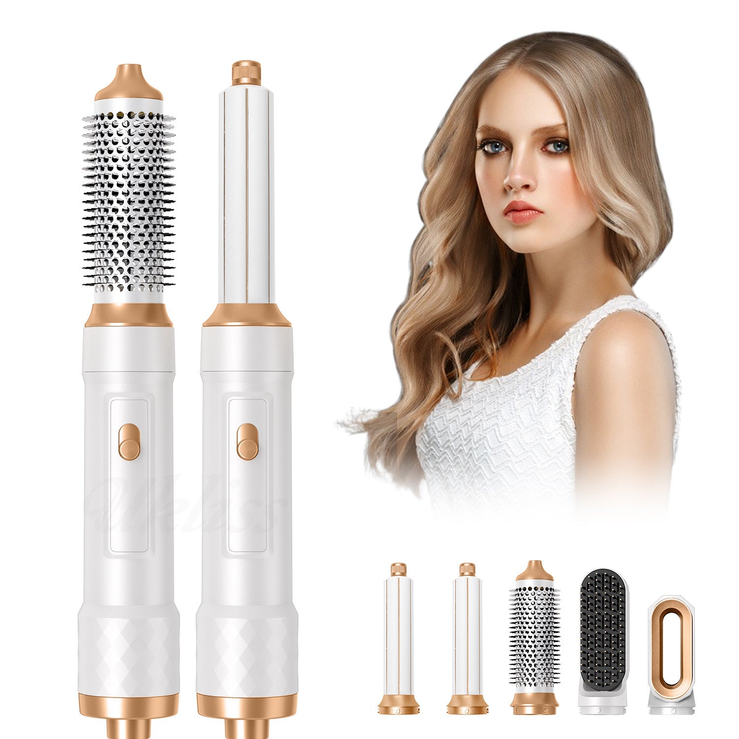 Five-in-one Hot Air Comb Multi-function Anion Blowing Combs Automatic Curler Straight Comb Hair Dryer Five-in-one Hot Air Comb Multi-function Anion Blowing Combs Automatic Curler Straight Comb Hair Dryer
