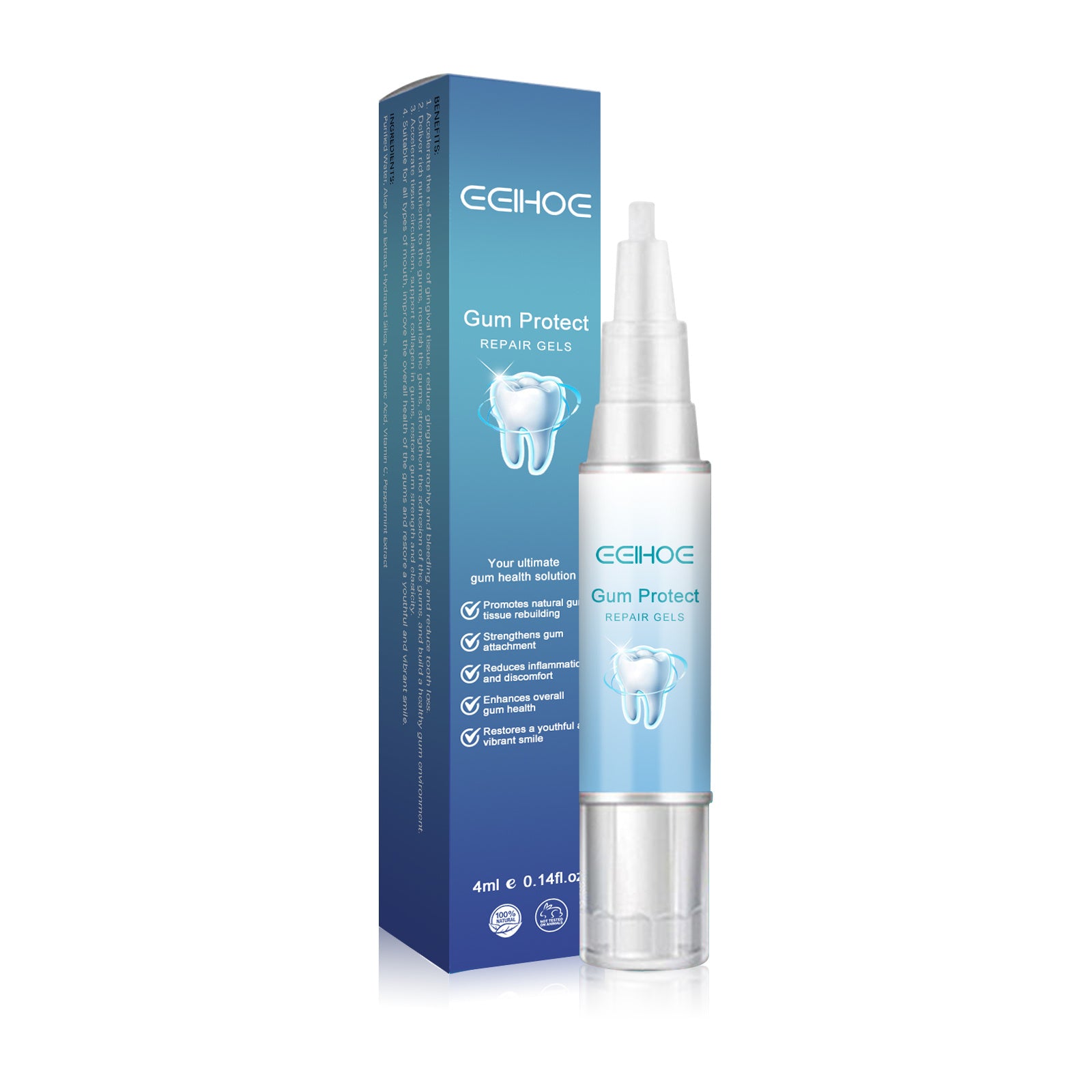 EELHOE Dental Repair Gel, Repair Gums Cleaning Dental Stains And Tartar Oral Care Gel EELHOE Dental Repair Gel, Repair Gums Cleaning Dental Stains And Tartar Oral Care Gel