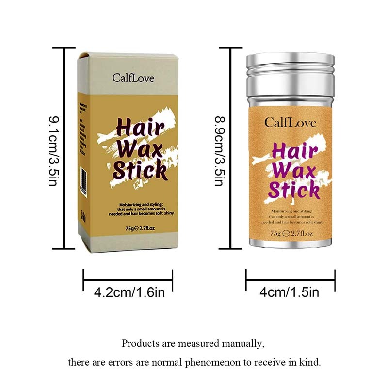 Xavry Wax Stick For Hair, Hair Wax Stick, Non-greasy Styling Hair, Makes Hair Look Neat And Tidy Xavry Wax Stick For Hair, Hair Wax Stick, Non-greasy Styling Hair, Makes Hair Look Neat And Tidy