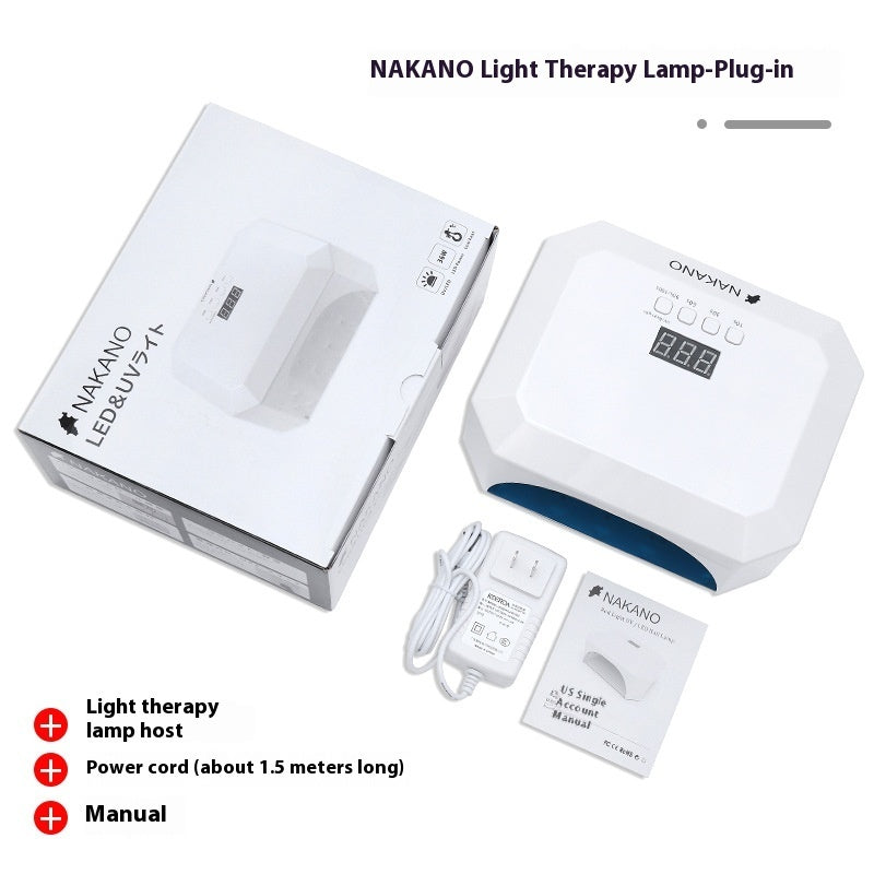 UV Lamp Red Light Non-black Hand LED High Power Quick-drying Power Storage Master Style UV Lamp Red Light Non-black Hand LED High Power Quick-drying Power Storage Master Style