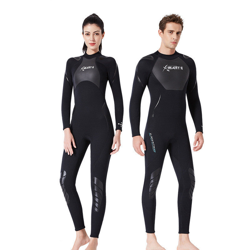 1.5MM One-piece Warm And Cold Long-sleeved Snorkeling Surfing Sunscreen Jellyfish Swimsuit 1.5MM One-piece Warm And Cold Long-sleeved Snorkeling Surfing Sunscreen Jellyfish Swimsuit