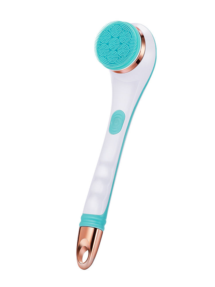 Electric Bath Brush Silicone Back Scrubber USB Rechargeable 2 Speeds Rotating Shower Brush Spa Waterproof Body Cleaning Brush Electric Bath Brush Silicone Back Scrubber USB Rechargeable 2 Speeds Rotating Shower Brush Spa Waterproof Body Cleaning Brush