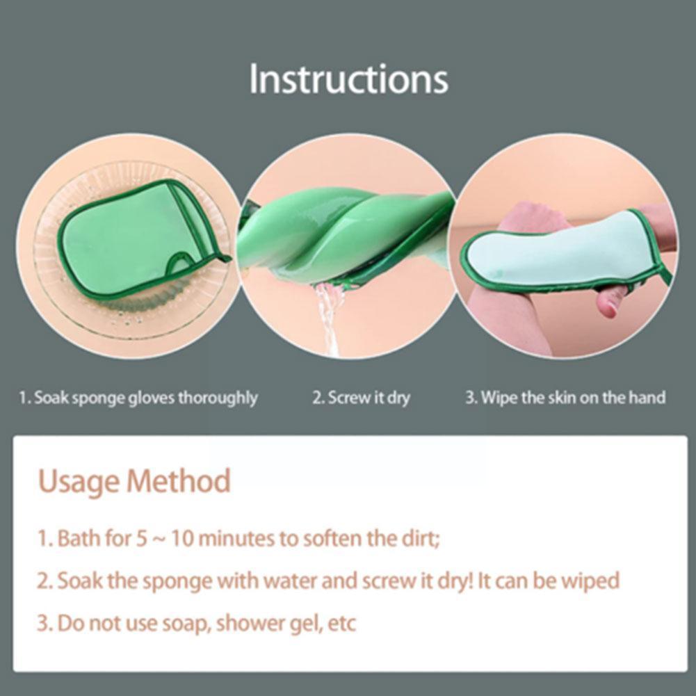 Shower Glove Spa Exfoliator Two-sided Bath Glove Body Cleaning Scrub Mitt Rub Dead Skin Removal Bathroom Shower Glove Spa Exfoliator Two-sided Bath Glove Body Cleaning Scrub Mitt Rub Dead Skin Removal Bathroom