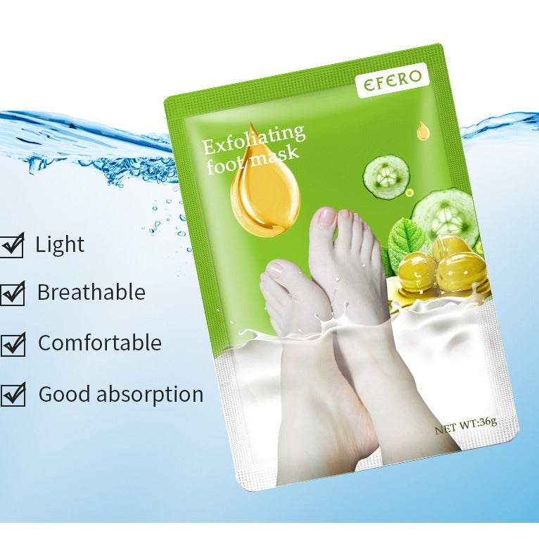 2024 New Exfoliating Foot Mask Foot SPA Pedicure Socks Removing Dead Skin Whitening Heels Feet Peeling Anti Cracked Foot Skin Care 2024 New Exfoliating Foot Mask Foot SPA Pedicure Socks Removing Dead Skin Whitening Heels Feet Peeling Anti Cracked Foot Skin Care