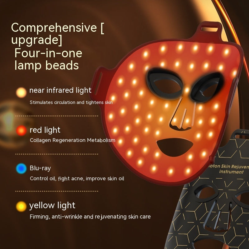 Exquisite High-power Photon IPL Device 280 Pieces Phototherapy LED Color Light Mask Exquisite High-power Photon IPL Device 280 Pieces Phototherapy LED Color Light Mask