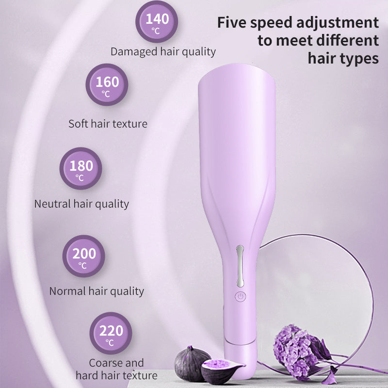 Romantic French Egg Curling Iron, Egg-Roll Hairstyle Water Ripple V-Shaped, Fast Heating, Adjustable Temperature, Hair Curler Crimper Styling Tools & Appliances With Multifunctions Romantic French Egg Curling Iron, Egg-Roll Hairstyle Water Ripple V-Shaped, Fast Heating, Adjustable Temperature, Hair Curler Crimper Styling Tools & Appliances With Multifunctions