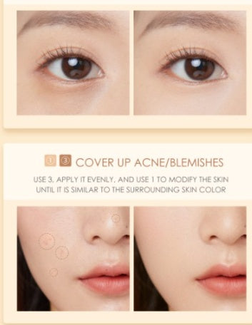 Color Concealer Pan Cover Cream Face Finch Spots Acne Marks Acne Dark Circles Artifact Lasting Primer Color Concealer Pan Cover Cream Face Finch Spots Acne Marks Acne Dark Circles Artifact Lasting Primer